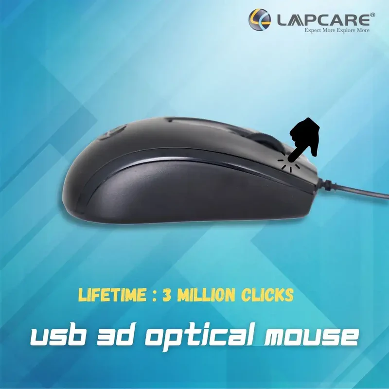 Lapcare L-70 wired optical mouse - Image 3
