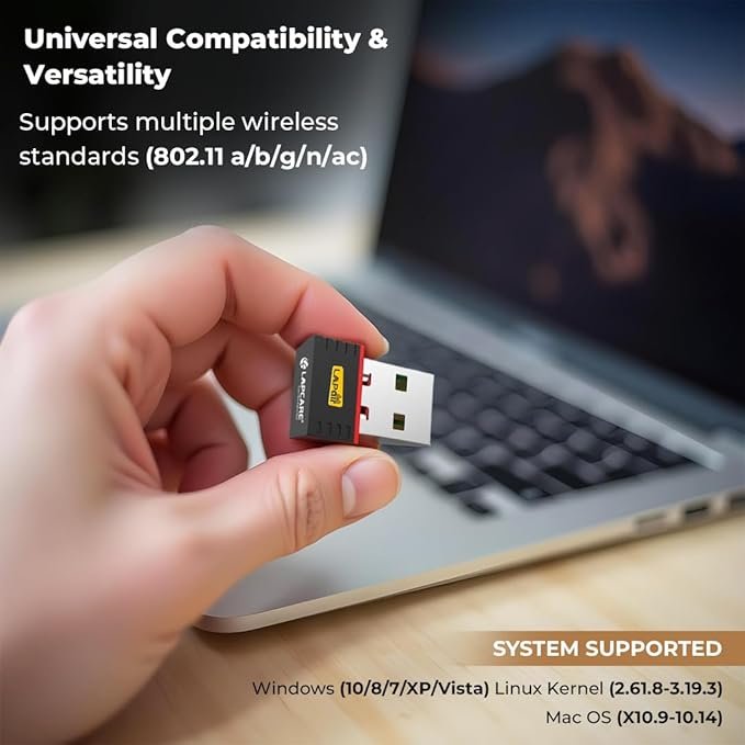 Lapcare 150Mbps NANO USB 2 Wifi Adapter - Image 3