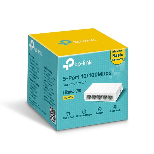 5-Port 10/100Mbps Desktop Switch - Image 5