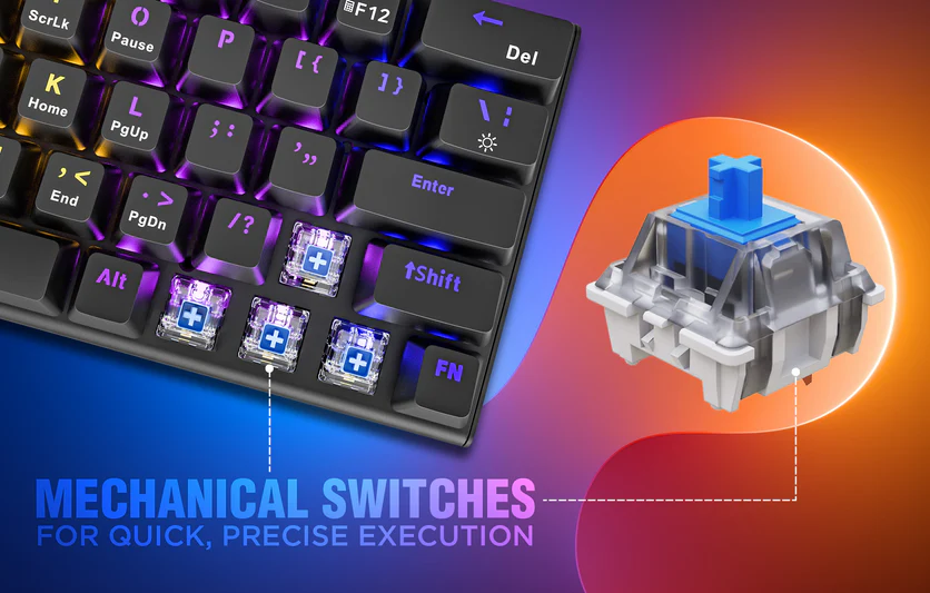 Caliber Pro Mechanical Wireless Keyboard - Image 6