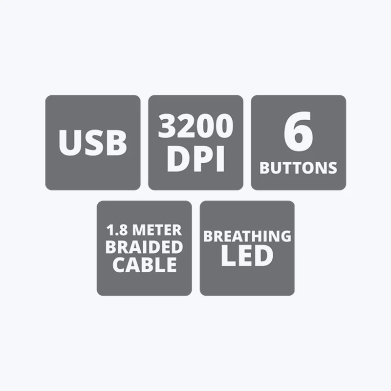 Zeb Transformer Gaming Keyboard & Mouse Combo - Image 5